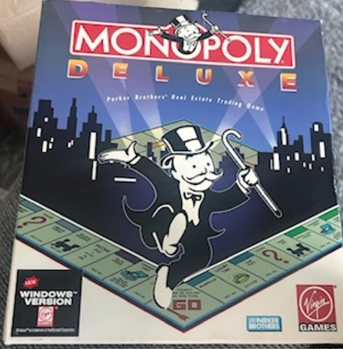 Monopoly deluxe cib - cib, vintage