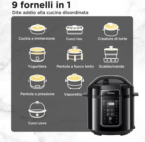 Pentola pressione elettrica - pentola,