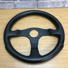 Volante 350mm in vera pelle