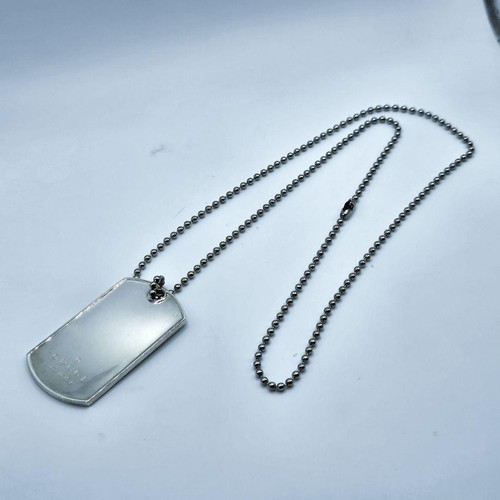 Gucci collana targhetta cane - gucci,