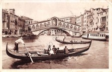 Cartolina Venezia Gondola