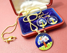 Collana Ciondolo Orecchini