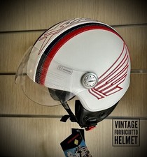 Casco vintage in pelle