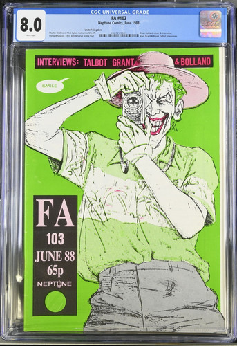 Fantasy advertiser 103 cgc - fantasy, #103