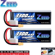 2x Zeee 3S LiPo batteria 11.1V