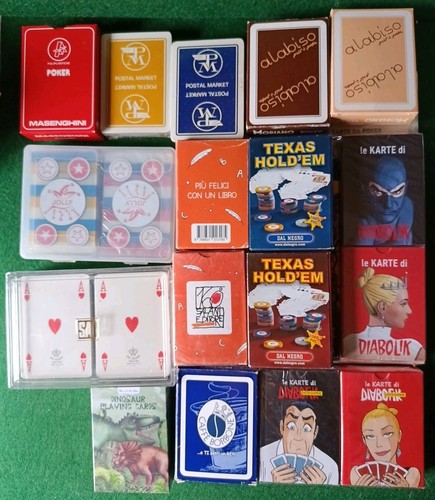 Mazzi carte da gioco - 20,