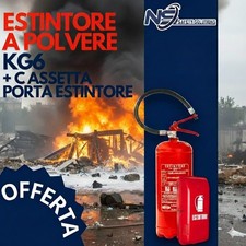 Estintore A Polvere 6 Kg Con