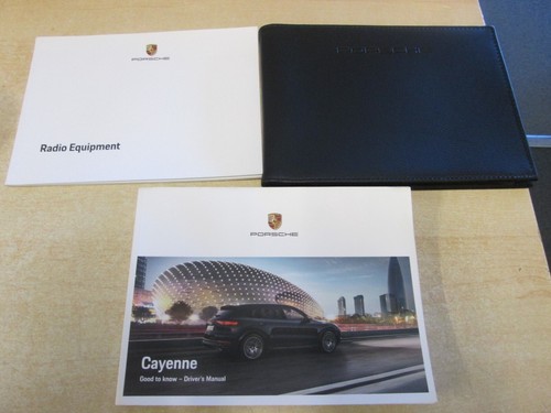 Porsche cayenne owner pack - porsche,
