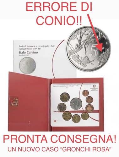 Italo calvino euro - 5€,