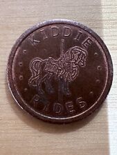 GETTONE COLLEZIONE KIDDIE RIDES TECNOTRON DEDEM LGI MONETA GIOSTRE ANNI 70