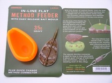 Drennan/ESP Method Feeder & Mould 25+35+45+56+70+85+100 grammi + alimentatore di ricambio