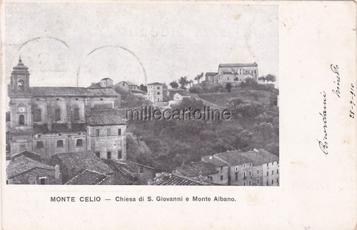 Monte celio chiesa - celio,