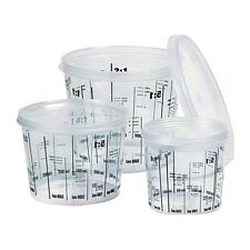 TAZZA GRADUATA IN PLASTICA UTILIZZO CONSERVAZIONE VERNICI LIQUIDI CARROZZERIA