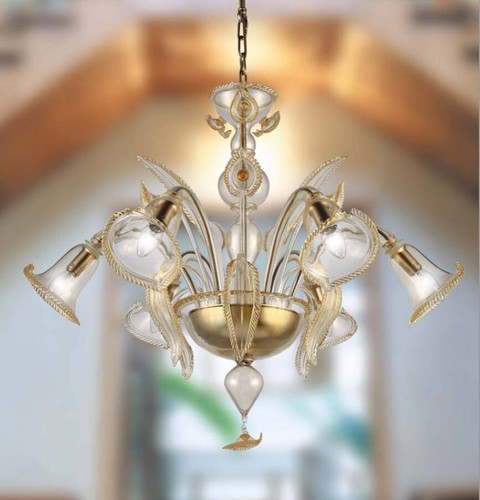 Lampadario sospensione 6 - lampadario, a