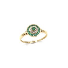 Anello in oro giallo 18 kt
