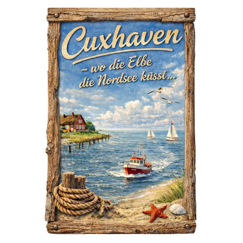Targa latta cuxhaven - cuxhaven, elba