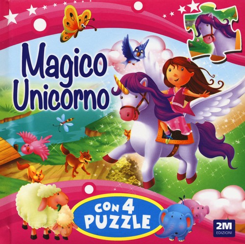 Magico unicorno libro puzzle - libro,