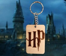 Portachiavi Harry Potter logo fan regalo idea compleanno amica Potterhead NATALE