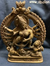 STATUA ORIENTALE BRONZO ANTICA