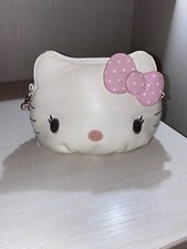 borsetta hello kitty in pelle con tracolla, originale Sanrio 2009
