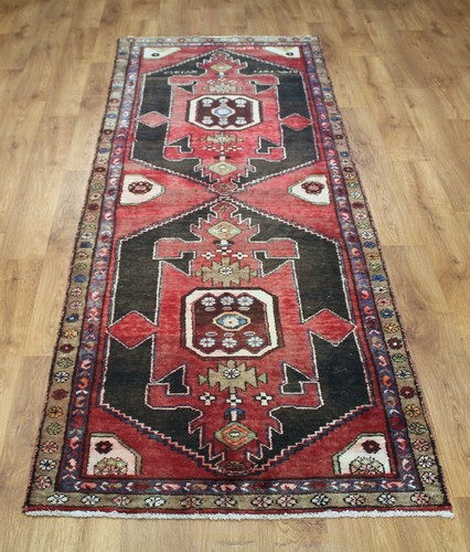 Antico tappeto runner - tappeto, persain