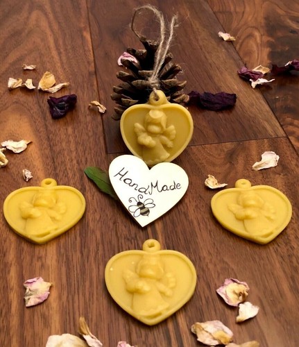 Angelo con cuore ornamento - con,