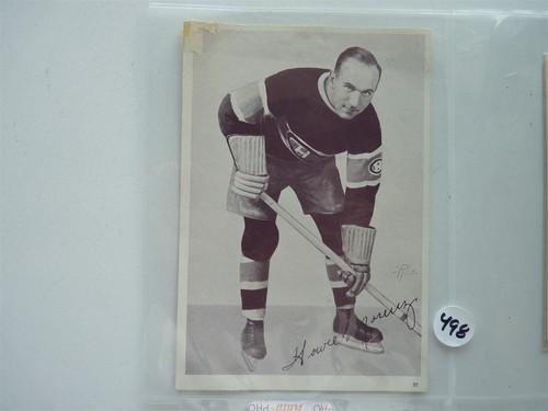 Rare howie morenz - ,