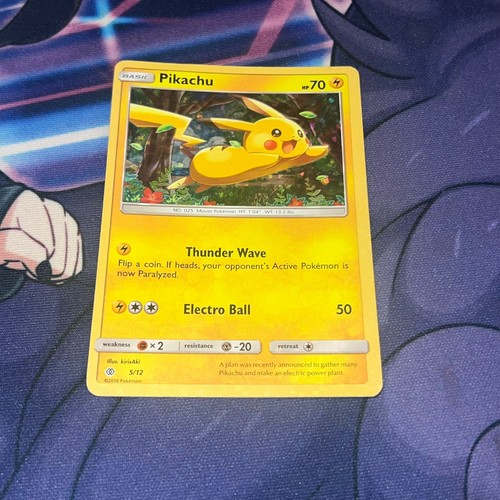 Pikachu holo mcdonalds - 5/12,
