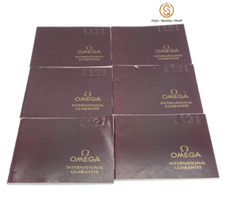 Omega 1121 Garanzia Internazionale International Guarantee Speedmaster Originale