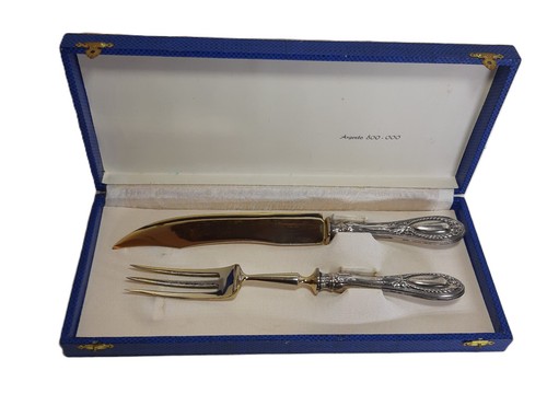 Set coppia antiche posate - coppia,
