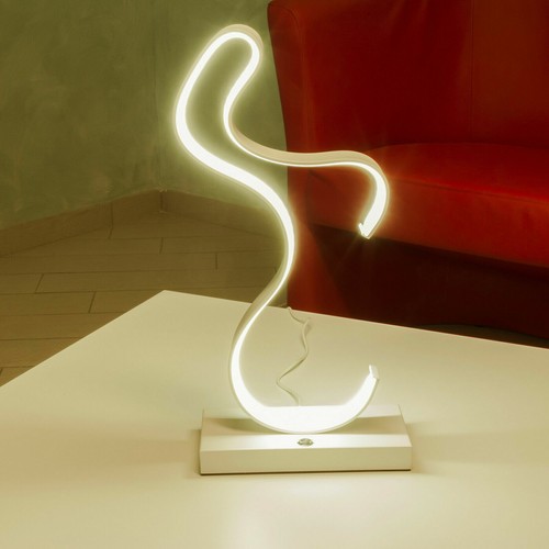 Lampada comodino curva - da,