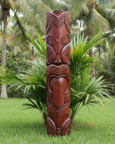 Mezza statua scultura legno