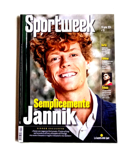 Sportweek 2024 jannik - sportweek-n°16, 2024-jannik