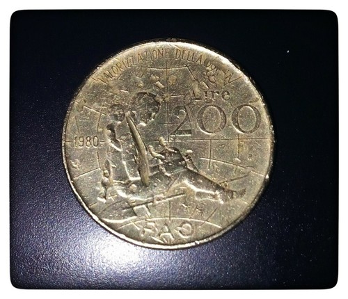 Moneta 200 lire - da, fao