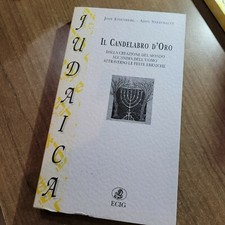 IL CANDELABRO D'ORO FESTE EBRAICHE J.EISENBERG RARO ECIG JUDAICA LIBRO NUOVO 