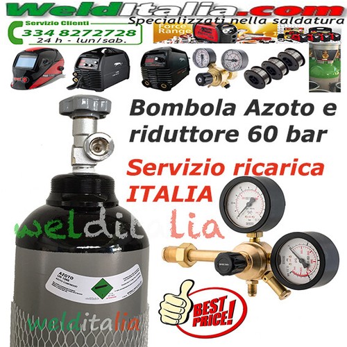 Bombola azoto 10 14 50 - bombola, da