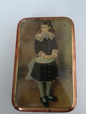 SCATOLA DI LATTA PUBBLICITARIA - PAVESI BISCOTTINI DI NOVARA