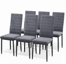 Set Di 6 Sedie Da Pranzo Con