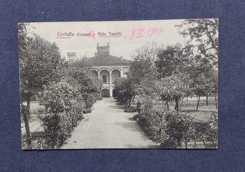Cartolina centallo - centallo, (cuneo)-