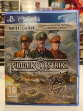 Sudden Strike 4 PlayStation 4 PS4 Sony Buone Condizioni