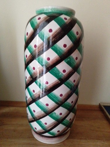 Vaso ceramica regio istituto - vaso,
