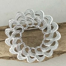 SPILLA SARAH COVENTRY METALLO COLORE ARGENTO