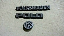 M2540 XX - STOCK LOGO SCRITTA EMBLEM BADGE STEMMA VOLKSWAGEN POLO