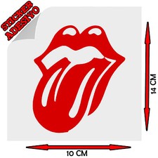 Sticker Adesivo Decal Bocca Lips Labbra Music Rock Auto Moto Tuning 