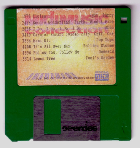 Midi midimusic collection disk - midi,