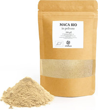 , Maca Peruviana BIO in Polvere, Busta Da 200 G, Ricca Fonte Di Minerali, Vitami