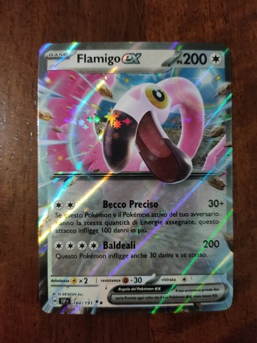 Carta pokémon flamigo ssp - pokémon,