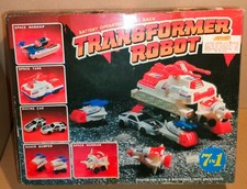 TRANSFORMERS TRANSFORMER ROBOT 7 IN 1 CEPPI RATTI MADE IN TAIWAN META' ANNI '80