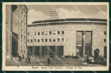 Napoli Città Nuova Posta Centrale Palazzo di Città cartolina MX4688