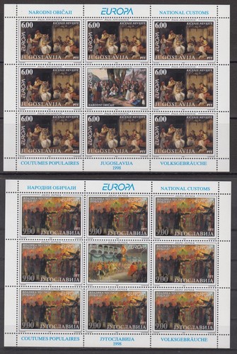 Jugoslavia michel 2855 2856 - jugoslavia,